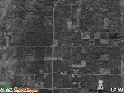 Williams township, Iowa satellite photo by USGS