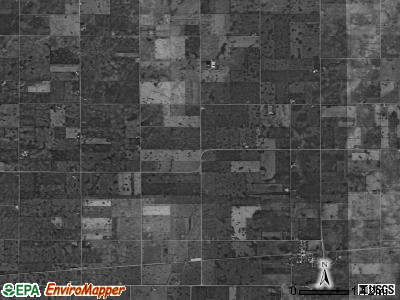 Blairsburg township, Iowa satellite photo by USGS