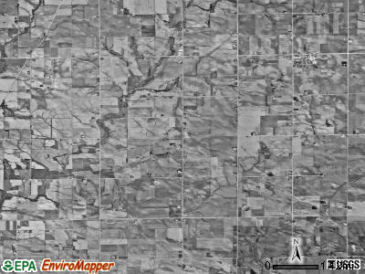 Homer township, Iowa satellite photo by USGS