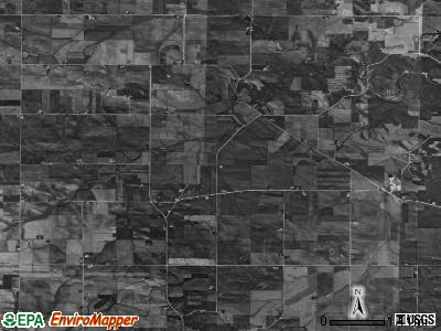 Castle Grove township, Iowa satellite photo by USGS