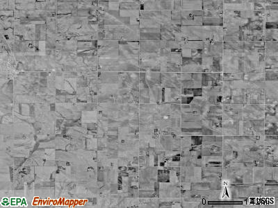 Kniest township, Iowa satellite photo by USGS
