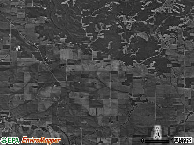 Scotch Grove township, Iowa satellite photo by USGS