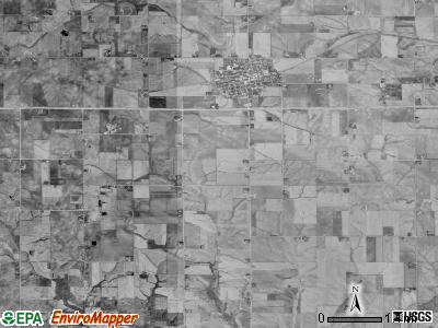 State Center township, Iowa satellite photo by USGS