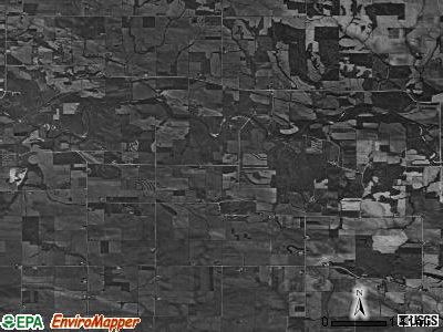Hale township, Iowa satellite photo by USGS