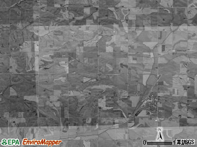 Nishnabotny township, Iowa satellite photo by USGS