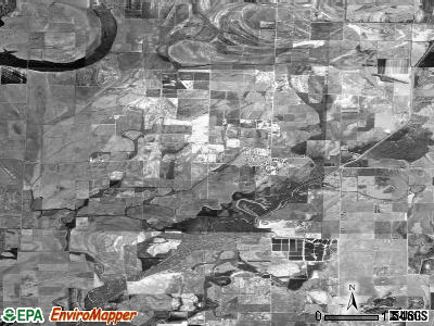 Grubbs township, Arkansas satellite photo by USGS