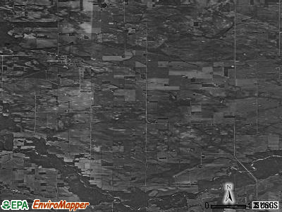 Olive township, Iowa satellite photo by USGS