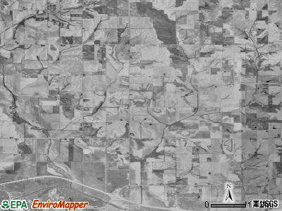 Sherman township, Iowa satellite photo by USGS