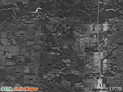 Winfield township, Iowa satellite photo by USGS