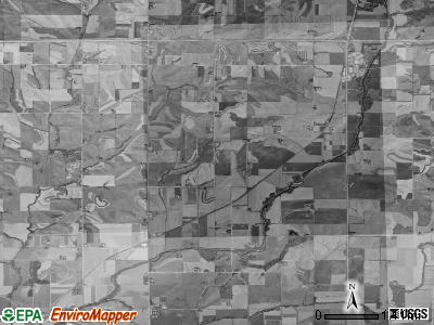 Pymosa township, Iowa satellite photo by USGS