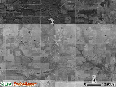 Richman township, Iowa satellite photo by USGS