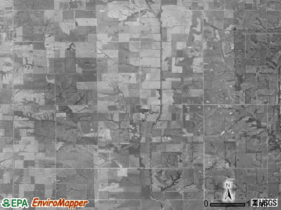 Grant township, Iowa satellite photo by USGS