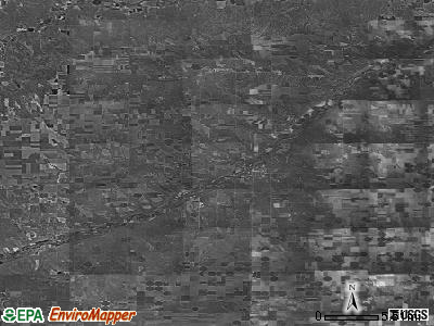 Wano township, Kansas satellite photo by USGS