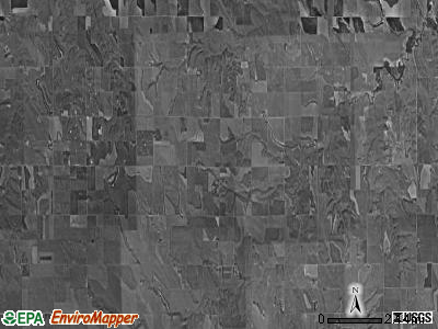 Driftwood township, Kansas satellite photo by USGS