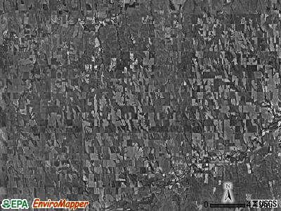 Center-District 1 township, Kansas satellite photo by USGS
