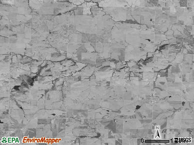 Morrill township, Kansas satellite photo by USGS