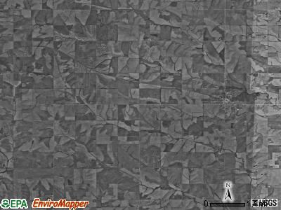 Murray township, Kansas satellite photo by USGS