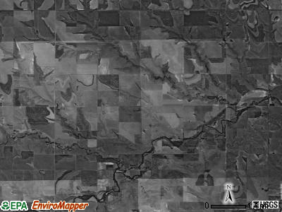 Sappa township, Kansas satellite photo by USGS
