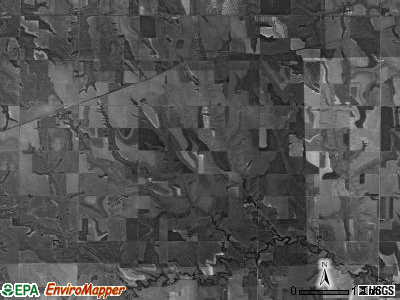 Altory township, Kansas satellite photo by USGS