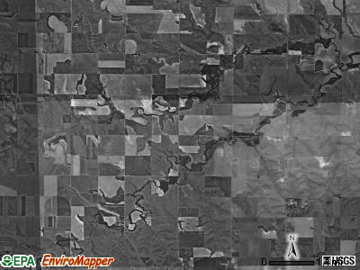Prairie Dog township, Kansas satellite photo by USGS