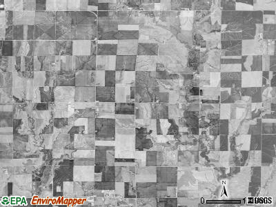 Plum Creek township, Kansas satellite photo by USGS
