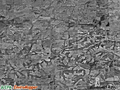Mount Pleasant township, Kansas satellite photo by USGS