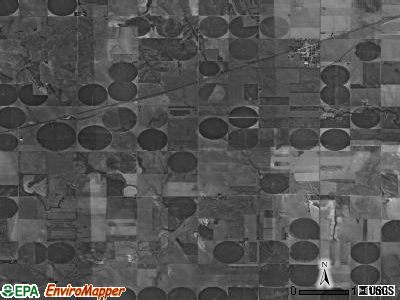 Smith township, Kansas satellite photo by USGS