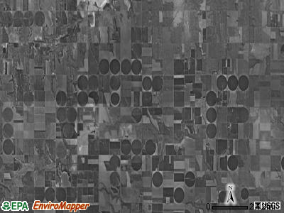 Parnell township, Kansas satellite photo by USGS