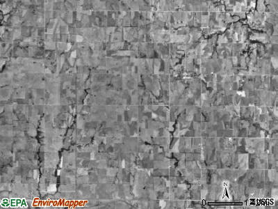 Bala township, Kansas satellite photo by USGS