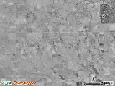 Morlan township, Kansas satellite photo by USGS