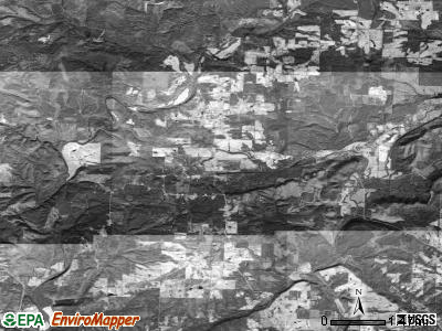 Nichols township, Arkansas satellite photo by USGS