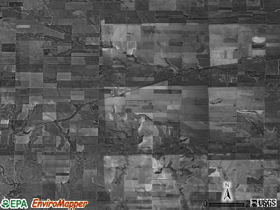Winona township, Kansas satellite photo by USGS