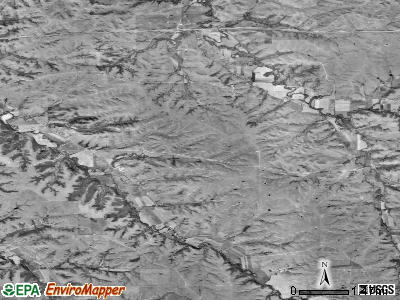 Wingfield township, Kansas satellite photo by USGS