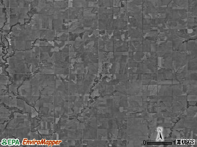Buckeye township, Kansas satellite photo by USGS