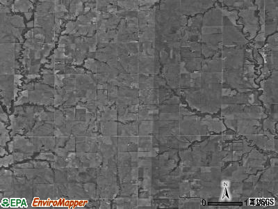 Willowdale township, Kansas satellite photo by USGS