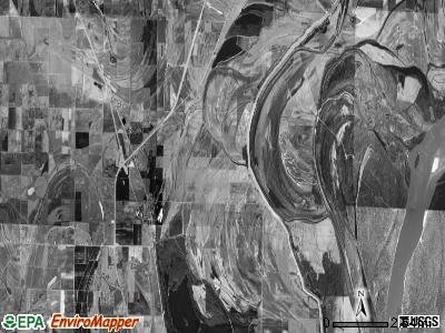 Fogleman township, Arkansas satellite photo by USGS