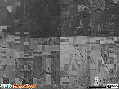 Augustine township, Kansas satellite photo by USGS