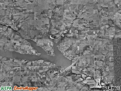 Junction township, Kansas satellite photo by USGS