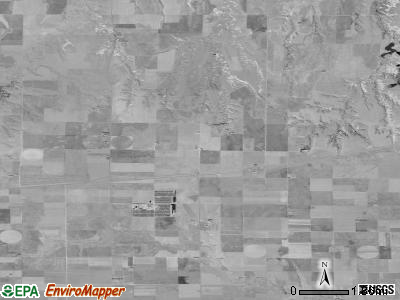 Wilson township, Kansas satellite photo by USGS