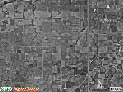 Smoky View township, Kansas satellite photo by USGS