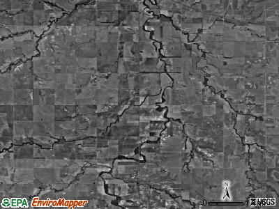 Gypsum township, Kansas satellite photo by USGS