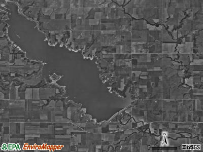 Gale township, Kansas satellite photo by USGS