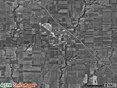 Emma township, Kansas satellite photo by USGS