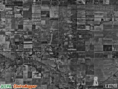 Westminster township, Kansas satellite photo by USGS