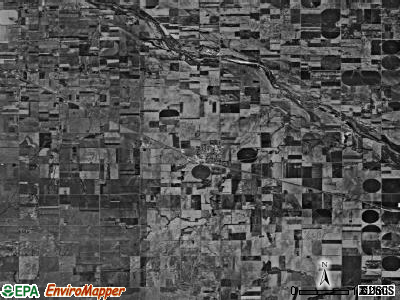 Haven township, Kansas satellite photo by USGS