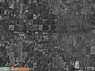 Castleton township, Kansas satellite photo by USGS
