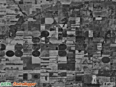 York township, Kansas satellite photo by USGS