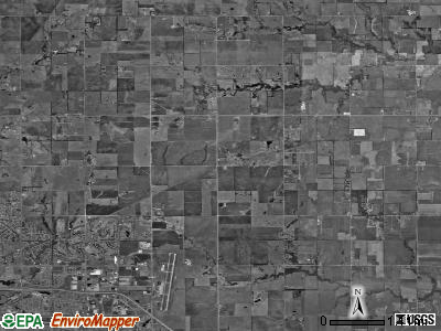 Payne township, Kansas satellite photo by USGS