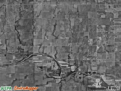 Ninnescah township, Kansas satellite photo by USGS