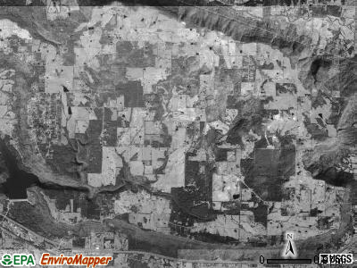 Gum Log township, Arkansas satellite photo by USGS